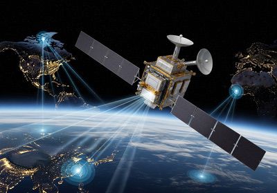 Satellite network providing global connectivity